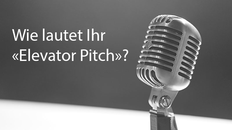 Der Elevator Pitch - Alerion